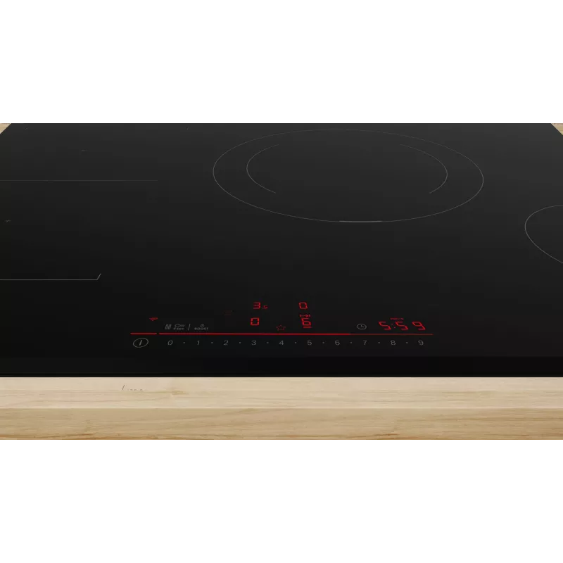 Bosch Serie 6 PVS831HB1E plīts virsma Melna Iebūvējamā 80 cm Zonu indukcijas plīts virsma 4 zona(s)