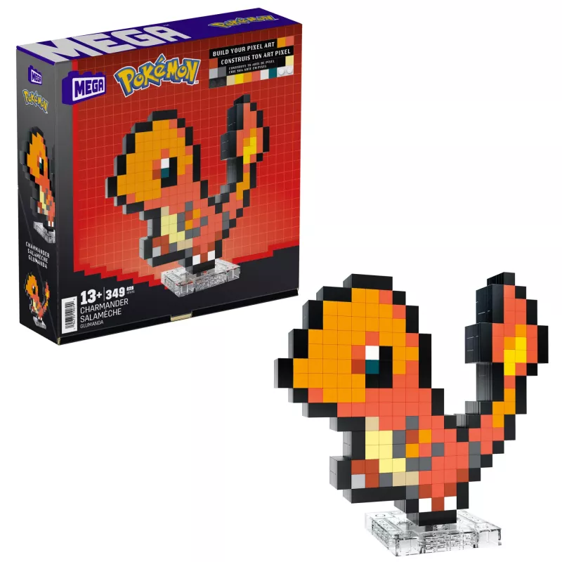 MEGA Pokémon Showcase Charmander, 13 gadi, Plastmasa, 484 g