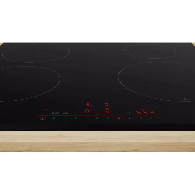 Bosch Serie 6 PIE631HB1E plīts melns, iebūvējams, 60 cm, zonas indukcijas plīts, 4 zona(s)