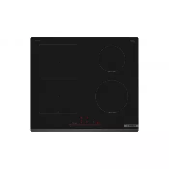 Bosch 6. sērija PVS631HC1E melna iebūvējamā 59,2 cm zonu indukcijas plīts virsma ar 4 zonām