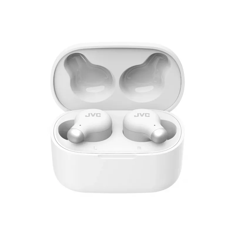 JVC HA-A25T austiņas True Wireless Stereo (TWS) ievietojamās zvaniem/mūzikai Bluetooth balts