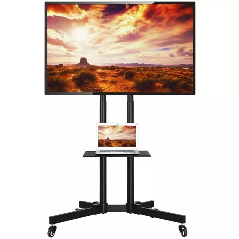 Techly ICA-TR216T TV stiprinājums/statīvs 177,8 cm (70 collas) Melns