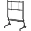 Grīdas statīvs TECHLY 366983 45–90 collu televizoriem, melns, tērauds, augstums 1026–1126 mm, max VESA 800x400, slodze 60 kg
