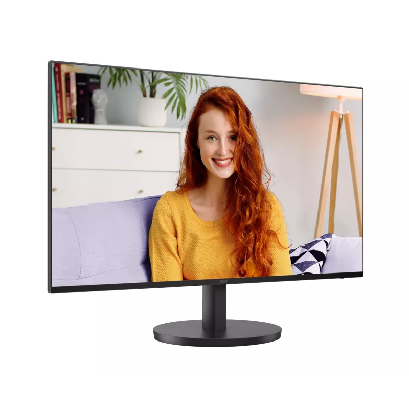 AOC 24B3HA2 datora monitors 60,5 cm (23,8 collu) 1920 x 1080 pikseļi Full HD LED Melns