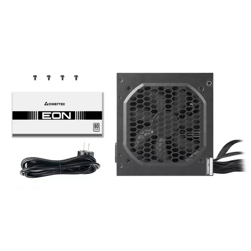 Chieftec EON ZPU-400S barošanas bloks 400 W 20+4 kontaktu ATX ATX melns