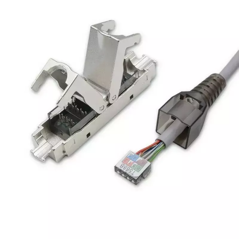 Bez instrumenta RJ45 spraudnis QOLTEC 54540 CAT6 STP ekranētiem Ethernet kabeļiem