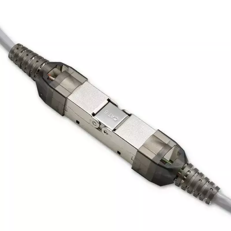 Bez instrumenta RJ45 spraudnis QOLTEC 54540 CAT6 STP ekranētiem Ethernet kabeļiem