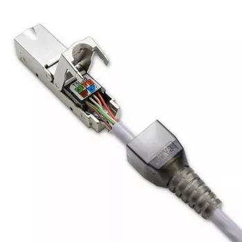 Bez instrumenta RJ45 spraudnis QOLTEC 54540 CAT6 STP ekranētiem Ethernet kabeļiem