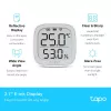 TP-Link Tapo viedais temperatūras un mitruma monitors, iekštelpām, temperatūras un mitruma sensors, brīvi stāvošs, bezvadu, -20 - 60 °C, 0 - 99%