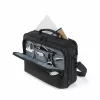 DICOTA Eco Multi Core - 15-17,3 collu klēpjdatora soma - melna / 300d 100% pārstrādāts PET poliesters