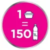 Ūdens filtra nomaiņas kārtridžs BRITA Maxtra PRO Pure Performance, balts, 4 gab., 150 L/mēn.