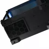 PC korpuss MODECOM Horizon ARGB FLOW MIDI Melns — E-ATX atbalsts, rūdīts stikls, ARGB, USB-C, maks. GPU 400 mm