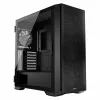 PC korpuss MODECOM Horizon ARGB FLOW MIDI Melns — E-ATX atbalsts, rūdīts stikls, ARGB, USB-C, maks. GPU 400 mm