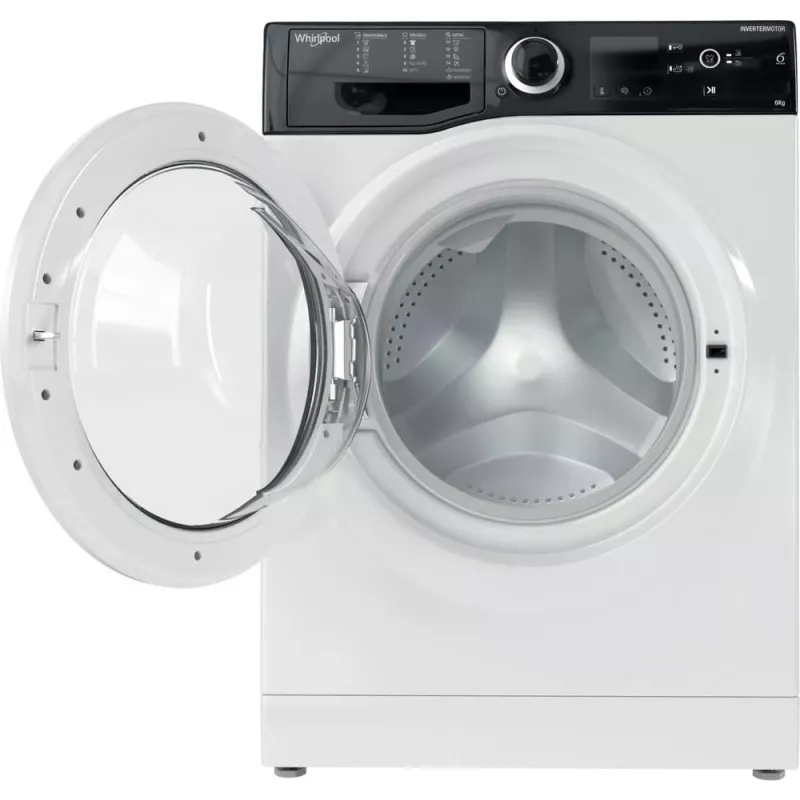 Whirlpool WRBSS 6249 S EU veļas mazgājamā mašīna ar priekšējo ielādi 6 kg 1151 RPM Balta