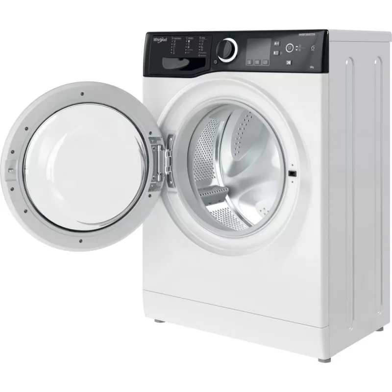 Whirlpool WRBSS 6249 S EU veļas mazgājamā mašīna ar priekšējo ielādi 6 kg 1151 RPM Balta