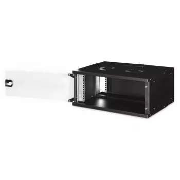 DIGITUS 19IN 4U sienas stiprinājuma skapis - SOHO PRO 240 x 540 x 400mm melns