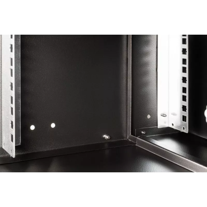DIGITUS 19IN 4U sienas stiprinājuma skapis - SOHO PRO 240 x 540 x 400mm melns