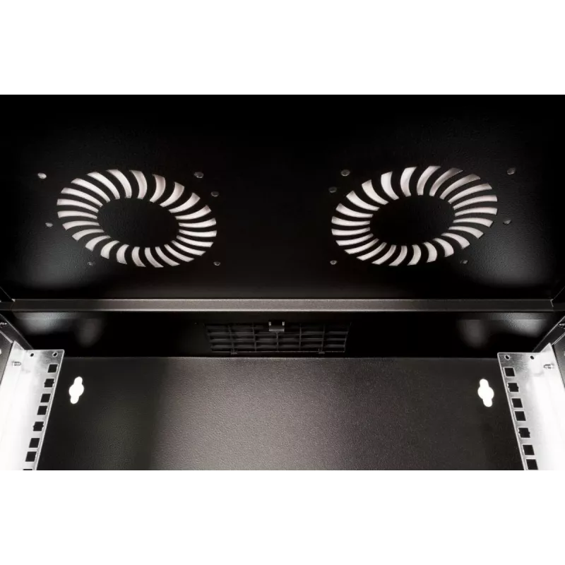 DIGITUS 19IN 4U sienas stiprinājuma skapis - SOHO PRO 240 x 540 x 400mm melns