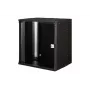 DIGITUS 19IN 12U sienas stiprinājuma skapis - SOHO PRO 595 x 540 x 400mm melns