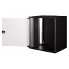 DIGITUS 19IN 12U sienas stiprinājuma skapis - SOHO PRO 595 x 540 x 400mm melns