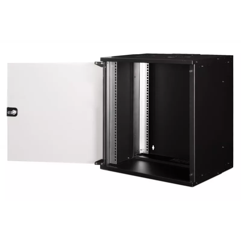 DIGITUS 19IN 12U sienas stiprinājuma skapis - SOHO PRO 595 x 540 x 400mm melns