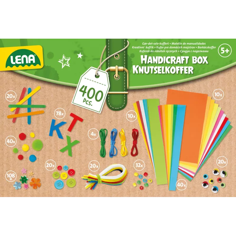 Bērnu amatniecības komplekts Lena SM42713 Daudzkrāsains bērniem no 5 gadu vecuma