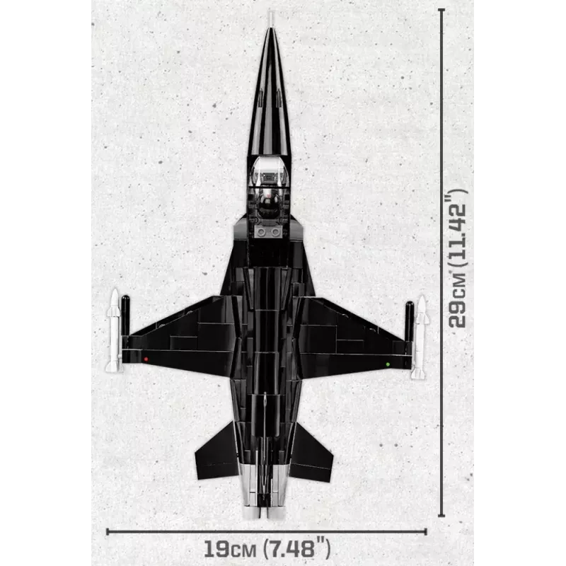 Cobi Top Gun MiG-28 5859 būvēšanas komplekts, 1:48 mēroga modelis, kolekcionējams ķieģeļu komplekts