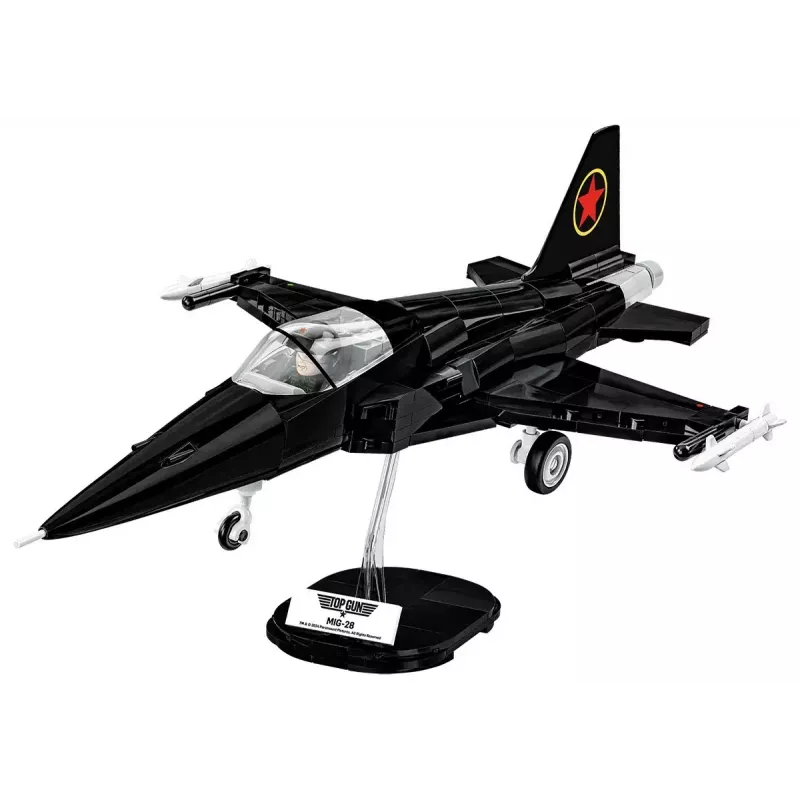 Cobi Top Gun MiG-28 5859 būvēšanas komplekts, 1:48 mēroga modelis, kolekcionējams ķieģeļu komplekts