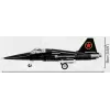 Cobi Top Gun MiG-28 5859 būvēšanas komplekts, 1:48 mēroga modelis, kolekcionējams ķieģeļu komplekts