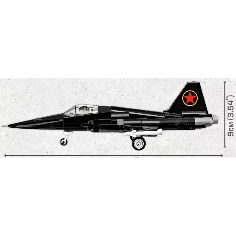 Cobi Top Gun MiG-28 5859 būvēšanas komplekts, 1:48 mēroga modelis, kolekcionējams ķieģeļu komplekts