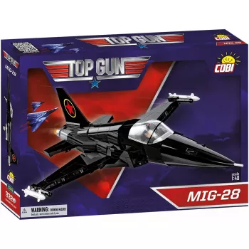 Cobi Top Gun MiG-28 5859 būvēšanas komplekts, 1:48 mēroga modelis, kolekcionējams ķieģeļu komplekts