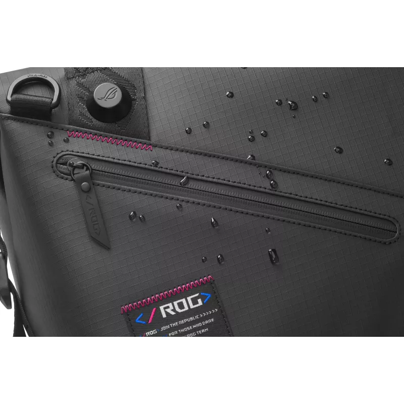 ASUS ROG SLASH somas maiss Poliesters, Poliuretāns (PU), Termoplastisks poliuretāns (TPU) Melns Vīriešu rokassoma