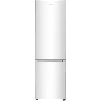Brīvi stāvošs ledusskapis ar saldētavu Gorenje RK4182PW4, 269 L kopējā (198 L ledusskapis, 71 L saldētava), balts, apakšējā saldētava