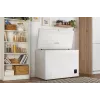 Lādes saldētava Gorenje FH30EAW — 297 L lietderīgā tilpība, energoefektivitātes klase E, brīvstāvoša, ar displeju, balta