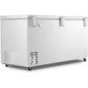 Lādes saldētava Gorenje FH50EAW — 500 L, brīvi stāvoša, 84,7 cm augstums, energoefektivitātes klase E, balta