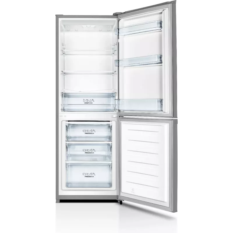 Gorenje RK416EPS4 ledusskapis ar saldētavu Brīvi stāvošs 230 L Pelēks
