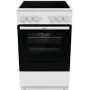 Gorenje GEC5A41WG Brīvi stāvoša plīts Elektriskā Keramiskā plīts virsma Balta