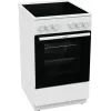 Gorenje GEC5A41WG Brīvi stāvoša plīts Elektriskā Keramiskā plīts virsma Balta