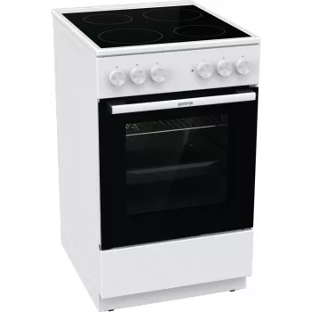 Gorenje GEC5A41WG Brīvi stāvoša plīts Elektriskā Keramiskā plīts virsma Balta