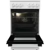 Gorenje GEC5A41WG Brīvi stāvoša plīts Elektriskā Keramiskā plīts virsma Balta