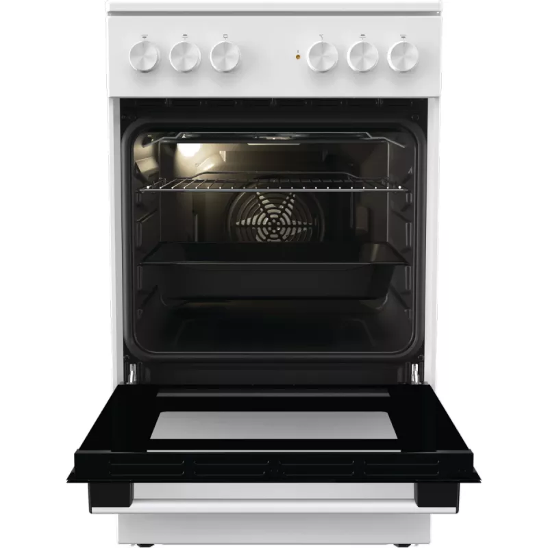 Gorenje GEC5A41WG Brīvi stāvoša plīts Elektriskā Keramiskā plīts virsma Balta