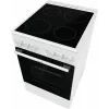 Gorenje GEC5A41WG Brīvi stāvoša plīts Elektriskā Keramiskā plīts virsma Balta