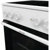 Gorenje GEC5A41WG Brīvi stāvoša plīts Elektriskā Keramiskā plīts virsma Balta