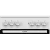 Gorenje GEC5A41WG Brīvi stāvoša plīts Elektriskā Keramiskā plīts virsma Balta