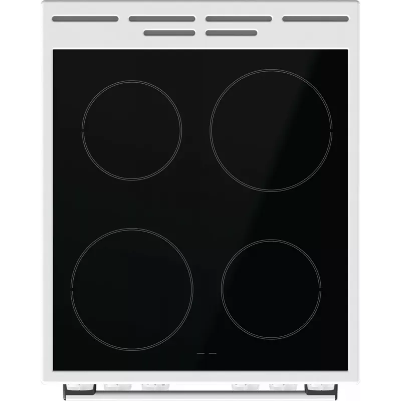 Gorenje GEC5A41WG Brīvi stāvoša plīts Elektriskā Keramiskā plīts virsma Balta