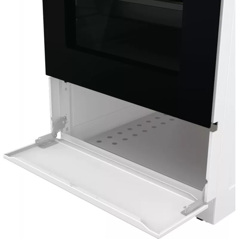 Gorenje GEC5A41WG Brīvi stāvoša plīts Elektriskā Keramiskā plīts virsma Balta
