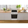 Gorenje GEC5A41WG Brīvi stāvoša plīts Elektriskā Keramiskā plīts virsma Balta