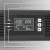 Rack UPS QOLTEC 52286 2 kVA (2000 W) Jaudas koeficients 1.0, uzstādāms statnē
