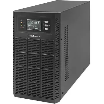 Nepārtrauktas barošanas avots QOLTEC 52282 3kVA Line-Interactive ar LCD displeju