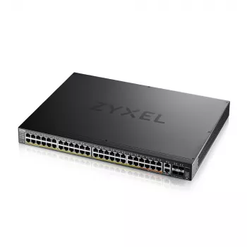 Zyxel XGS2220-54HP vadāms L3 Gigabit Ethernet (10/100/1000) ar strāvas padevi caur Ethernet (PoE)